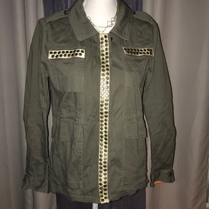 Sweet Rain Olive Jacket